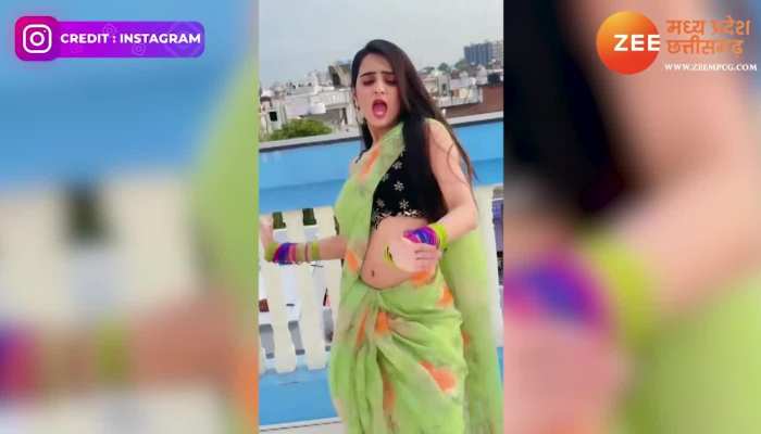 DANCE VIRAL VIDEO: हरी साड़ी में लड़की ने किया ऐसा गजब का डांस, सोशल मीडिया पर मचा धमाल  