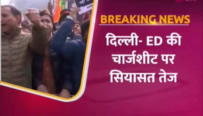Delhi News: दिल्ली में सियासी पारा हुआ तेज ,AAP के खिलाफ बीजेपी का विरोध प्रदर्शन
