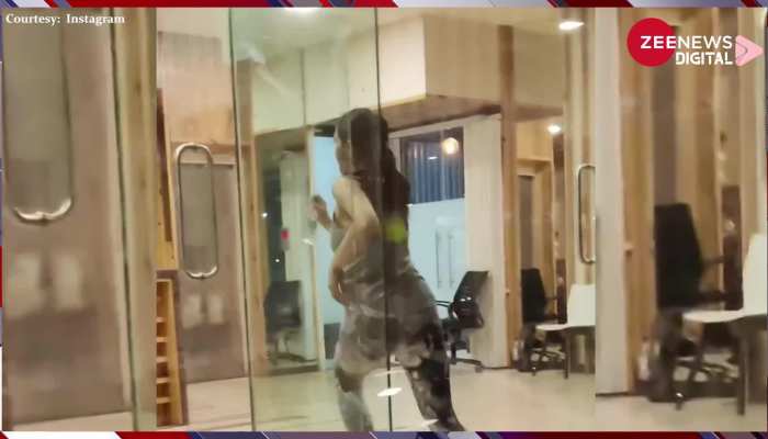 कैमरे के सामने कुछ इस तरह से दौड़ीं Sara Ali Khan की वीडियो हो गया वायरल