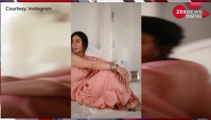 पाकिस्तानी एक्ट्रेस Mahira Khan को साड़ी में बेहद सादगी भरे रूप में देखकर फैंस हुए मदहोश, देखें ये वीडियो