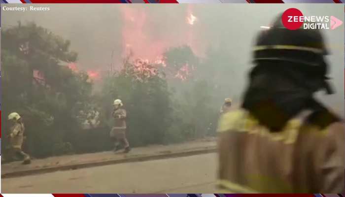 Video: Chile में नहीं थम रहा है आग का प्रकोप, 35 हजार एकड़ तक फैली आग, 13 लोगों की मौत