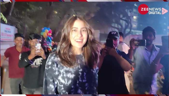 Sara Ali Khan ने पैपराजी से पूछ डाला सवाल, कहा-'कल किसने लिया था वो भागने वाला वीडियो'