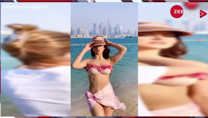 Urvashi Rautela बीच पर बनीं जलपरी, फूलों वाली बिकिनी पहन पार कर दी बोल्डनेस की सारी हदें
