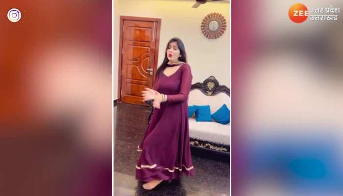 अनारकली सूट में लड़की ने 'हलवा शरीर' पर किया गजब डांस, सपना चौधरी को दी टक्कर