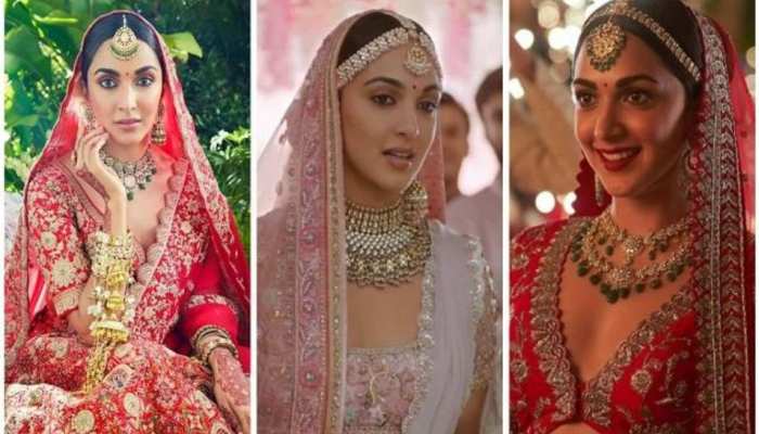 Kiara Advani most popular bridal looks before wedding with Sidharth Malhotra