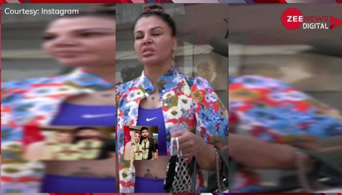 Rakhi Sawant ने बताया अपने पति की गर्लफ्रेंड का नाम, कैमरे पर ही सुना डाली खरी-खोटी बोलीं-'शर्म कर लड़की'