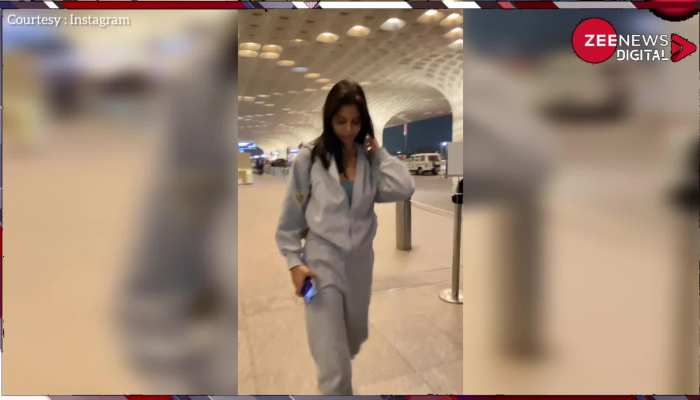 शाहरुख खान की लाडली Suhana Khan एयरपोर्ट पर जैकेट खोल दिखाने लगीं ब्रा, देख मचल उठे फैंस