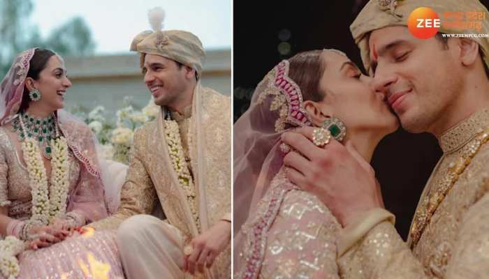 Sid- Kiara wedding first pic: सात फेरे लेने के बाद बोले कियारा और सिद्धार्थ, हमारी परमानेंट बुकिंग हो गई है