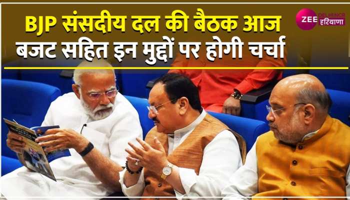 भाजपा संसदीय दल की बैठक के लिए संसद पहुंचे PM Modi, बजट सहित इन मुद्दों पर होगी चर्चा