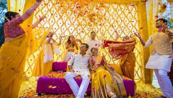 indian wedding traditions haldi ceremony shadi mai haldi ki rasam kyu hoti  hai stmp | Hindu Marriage Rituals: विवाह से पहले दूल्हा-दुल्हन को क्यों  लगाई जाती है हल्दी, जानिए वजह | Hindi