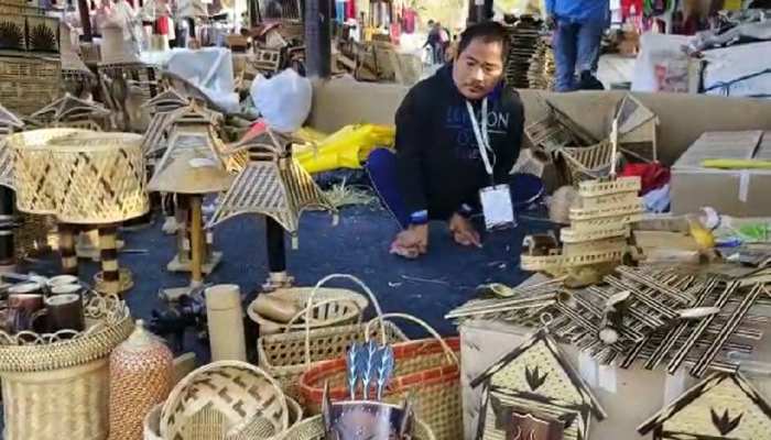 Surajkund Mela: कला के दम पर दिव्यांग शिल्पकार दिखा रहे बेरोजगारों को रास्ता