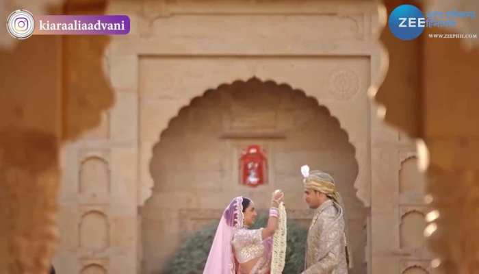 Kiara-Sidharth Marriage video: कियारा-सिद्धार्थ ने जयमाला पहनाते हुए शादी की वीडियो की शेयर