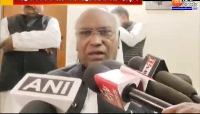 Congress के राष्ट्रीय अध्यक्ष Mallikarjunkharge ने Adani मामले को लेकर BJP पर साधा निशाना