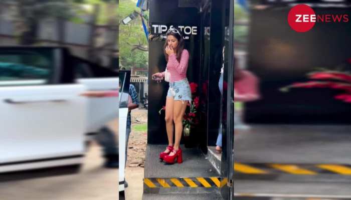 Oops ! Avneet Kaur ने पहनी इतनी लंबी हील्स, गिरते-गिरते बचीं; लोग बोले- सारा फैशन निकल जाएगा 