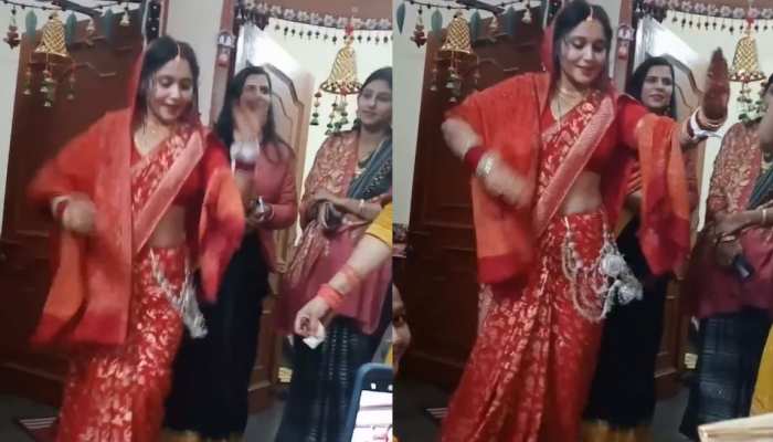 Bahu Ka Dance: ससुराल में कदम रखते ही नई बहू ने मचा दिया धमाल, सबने बजाई तालियां