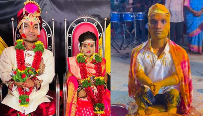 Guinness World Record Holder Worlds shortest bodybuilder Pratik Mohite get married see couple photo | दुनिया के सबसे छोटे बॉडीबिल्डर प्रतीक मोहिते ने रचाई शादी, दुल्हनिया संग शेयर की ...