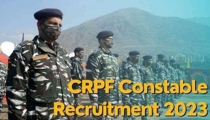 crpf recruitment 2023 vacancy on 9212 posts of constable know eligibility  registration salary and exam detail | Sarkari Naukari: 10वीं पास के लिए CRPF  में 9000 पदों पर निकली वैकेंसी, सैलरी 69100