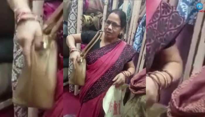 Jharsuguda: ଶାଢ଼ୀ ଚୋରି କରି ହଟହଟା ହେଲେ ମହିଳା, ଦେଖନ୍ତୁ ଏହି ଭିଡ଼ିଓ