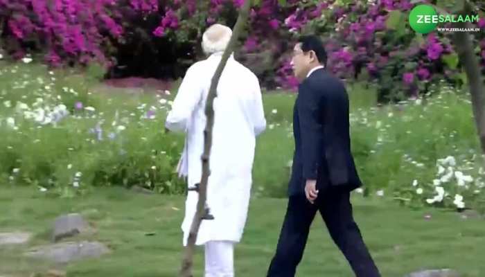 Fumio Kishida In Delhi: जापानी PM का भारत दौरा, पीएम मोदी के साथ नजर आए दिल्ली के बुद्ध पार्क में!