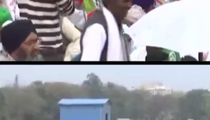 दिल्ली के रामलीला मैदान में 'किसान महापंचायत' का आयोजन