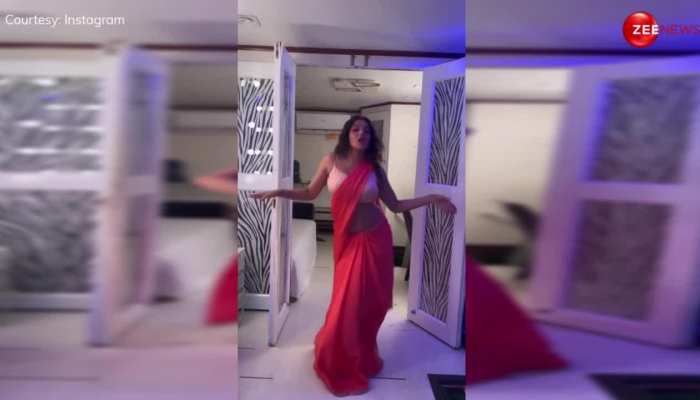 साड़ी पहन Monalisa ने जमकर हिलाया बदन, मारे ऐसे-ऐसे ठुमके हिला डाला यूपी, बिहार; अदाओं के दीवाने बने अंकल
