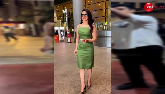 हरी मिर्ची बन कैमरे के सामने Urvashi Rautela ने बिखेरा अपने हुस्न का जादू, देख लोग बोले-ऊ ला ला