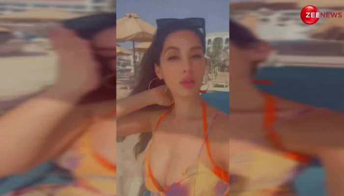 Nora Fatehi ने ये क्या पहन लिया ? यहीं टिकी रह गई लोगों की नजरें, हुस्न की गिराई ऐसी बिजली देख मर-मिटे फैंस