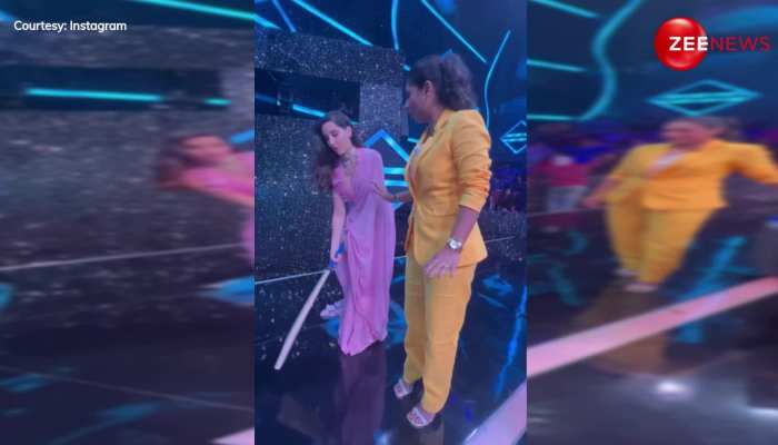 एक्ट्रेस Nora Fatehi ने साड़ी पहन खेला क्रिकेट तो लोगों ने कहा- मैडम गजब की प्लेयर हो