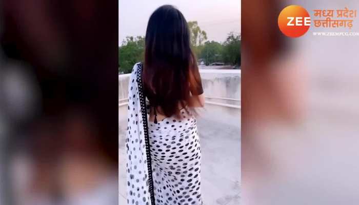 Girl Viral Video: पोल्का डॉट साड़ी में लड़की ने दिखाए कातिलाना मूव्स, वीडियो हो रहा है वीडियो