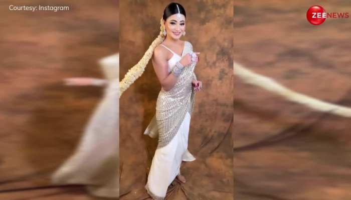 Urvashi Rautela ने साड़ी पर लटकाई इतनी लंबी चोटी, देख जबरदस्त हंसें लोग बोले- अरे मैडम कमाल करती हो