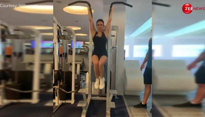 हिप वर्कआउट वीडियो के लिए फॉलो करें Neha Sharma का सेक्सी टिप्स, कुछ दिन में मिलेगा फायदा
