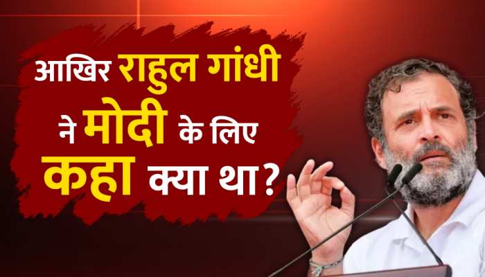 Modi Surname Case : राहुल ने ऐसा क्या कहा था जो कोर्ट ने सुना दी 2 साल की सजा, Watch Video