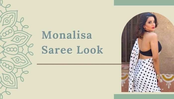 Monalisa ने बांधी कमरिया पे ऐसे साड़ी, दिलों पर इस नारी ने खूब चलाई आरी