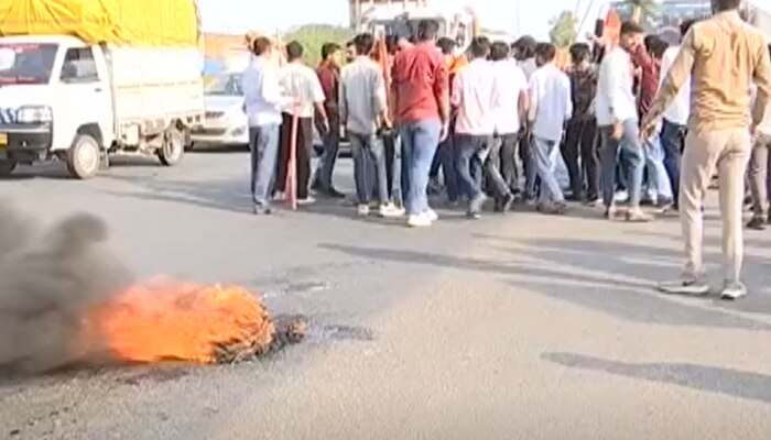 Jaipur News : राहुल की सदस्यता खत्म होने पर NSUI ने प्रदेश कांग्रेस कार्यालय के बाहर किया प्रदर्शन