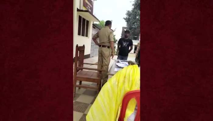 Maharajganj Video: थप्पड़बाज दरोगा का वीडियो सोशल मीडिया पर वायरल, थाने मे युवक की करदी पिटाई