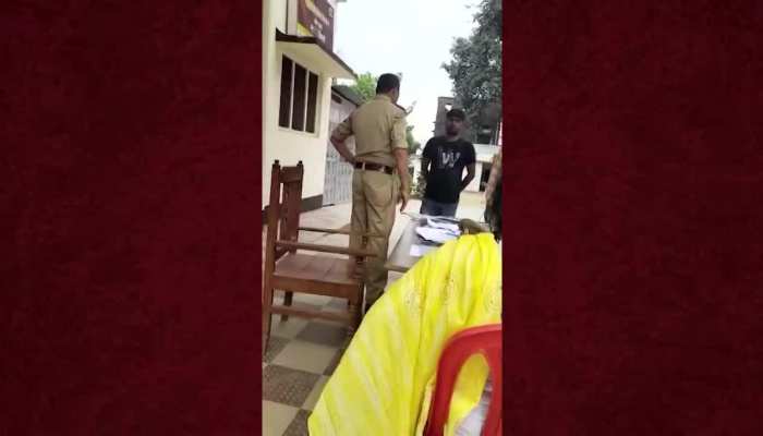 Maharajganj Video: थप्पड़बाज दरोगा का वीडियो सोशल मीडिया पर वायरल, थाने मे युवक की करदी पिटाई