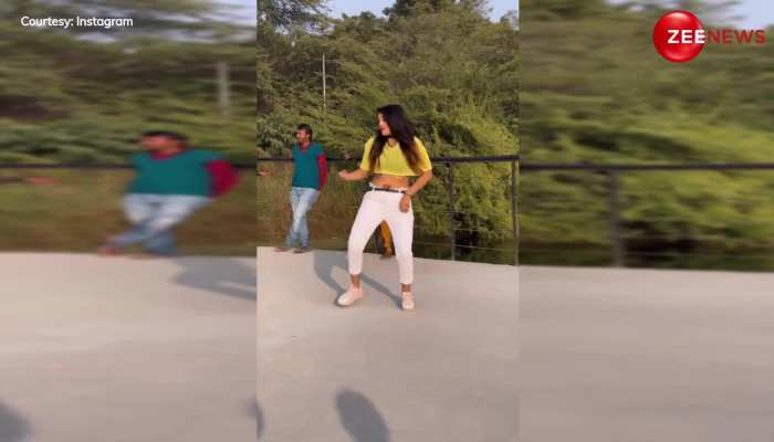 Desi Girl Hot Video: देसी छोरी ने जीन्स-टॉप पहन भोजपुरी गाने 'Mor Saiya Ho Sutala Tani Kora Me' पर लगाए जोरदार ठुमके, ताकते रह गए पास खड़े ल