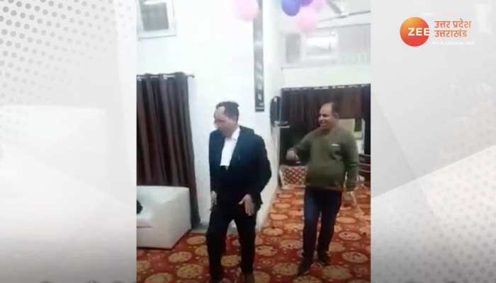 कजरारे कजरारे पर वकील ने लूट ली महफिल, ऐश्वर्या राय जैसे कमर लचकाने का वीडियो वायरल