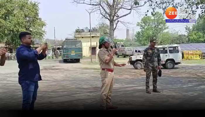 मॉक ड्रिल के जरिए पुलिस ने किया शक्ति प्रदर्शन, रामनवमी के मद्देनजर हाई अलर्ट पर पुलिस