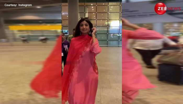 Shilpa Shetty एयरपोर्ट पर चलते-चलते लड़की से जा भिड़ीं, दिया ऐसा रिएक्शन हो गया वायरल
