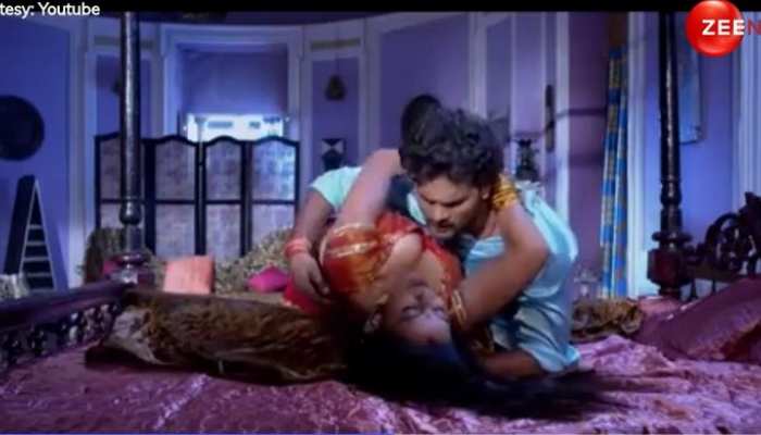 Akshara Singh-Khesari Lal Yadav का गाना 'आग लगे ना राजा' है बेहद हॉट और रोमांटिक