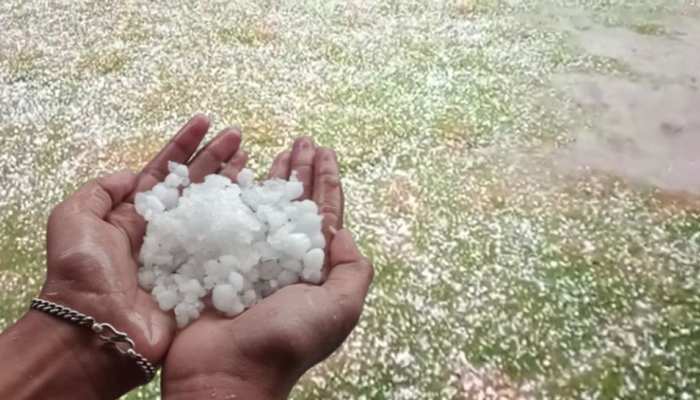 Sirohi Weather : राजस्थान में बदला मौसम का मिजाज, माउंट आबू में गिरे ओले
