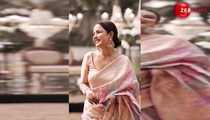 सिंपल साड़ी पहन बेहद सादगी भरे अंदाज में खूबसूरत नजर आई टीवी की ये हसीना 