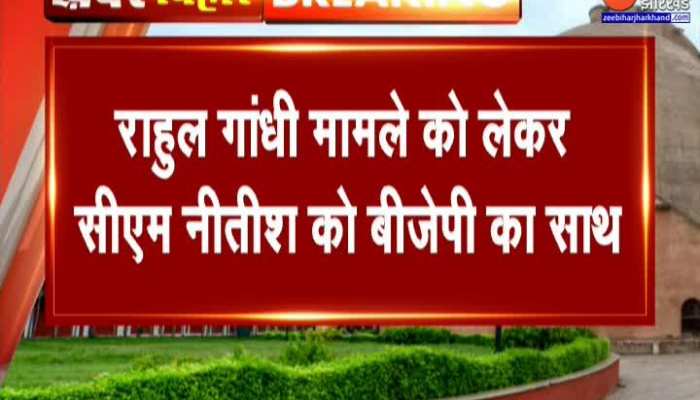Bihar Politics : राहुल गांधी मामले पर बेहद नरम दिखे सीएम नीतीश कुमार...