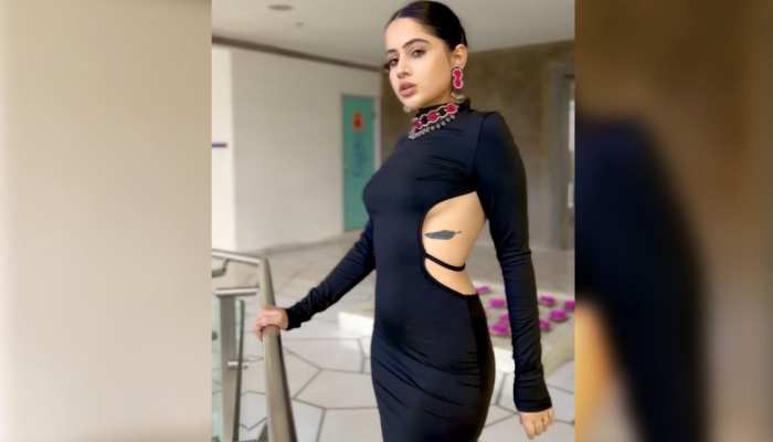 Urfi Javed Video : टैटू दिखाने के चक्कर में उर्फी जावेद ने पीछे से पूरी काट दी अपनी ड्रेस