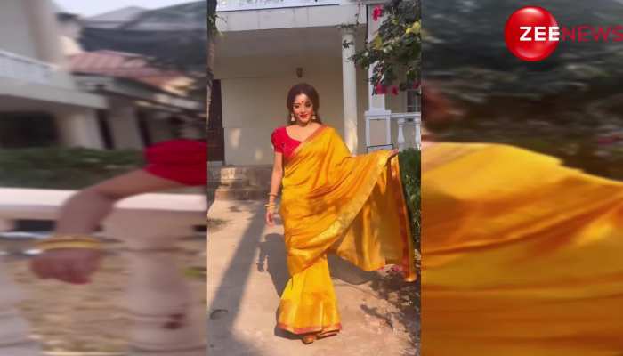 बंगाली भाभी बन एक्ट्रेस Monalisa ने बच्चों से लेकर बूढ़ों तक चढ़ाया अपना रंग