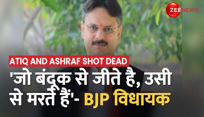 BJP विधायक राजेश्वर सिंह का बड़ा बयान- 'जो बंदूक से जीते है, उसी से मरते हैं' 