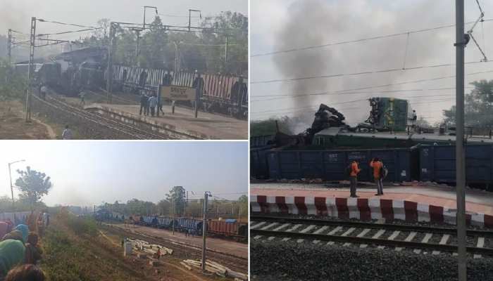 Rail Accident: भीषण रेल हादसा, शहडोल के सिंहपुर में भिड़ीं 2 गाड़ियां; यातायात ठप