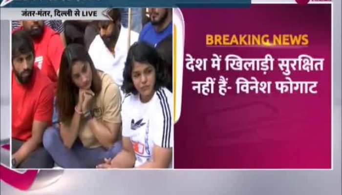 Wrestlers Protest: विनेश फोगाट ने 'रोते' हुए कही जंतर-मंतर पर मरने की बात 