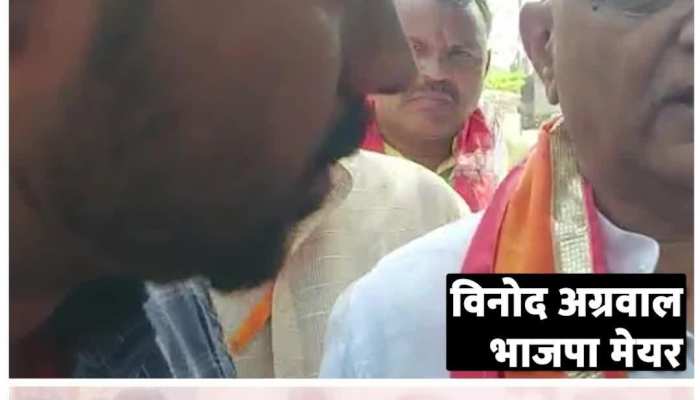 मथुरा में मेयर बने BJP के विनोद अग्रवाल